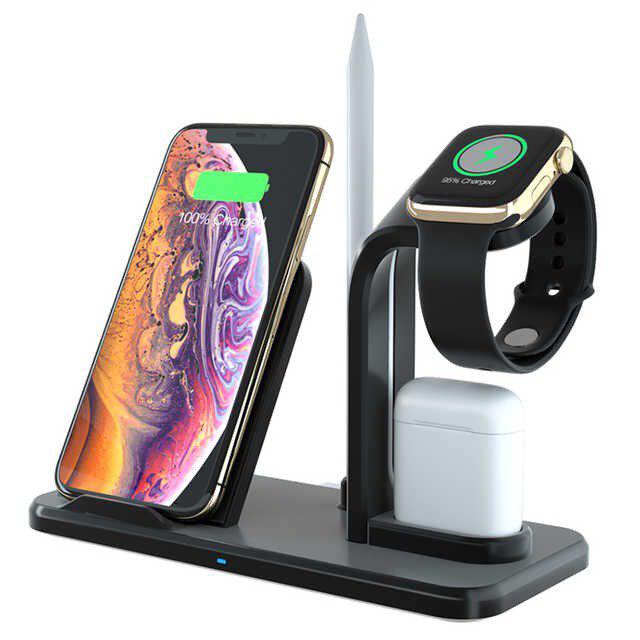 

Беспроводное зарядное устройство Wholesale Portable Qi Fast 3 In 1Universal Charger