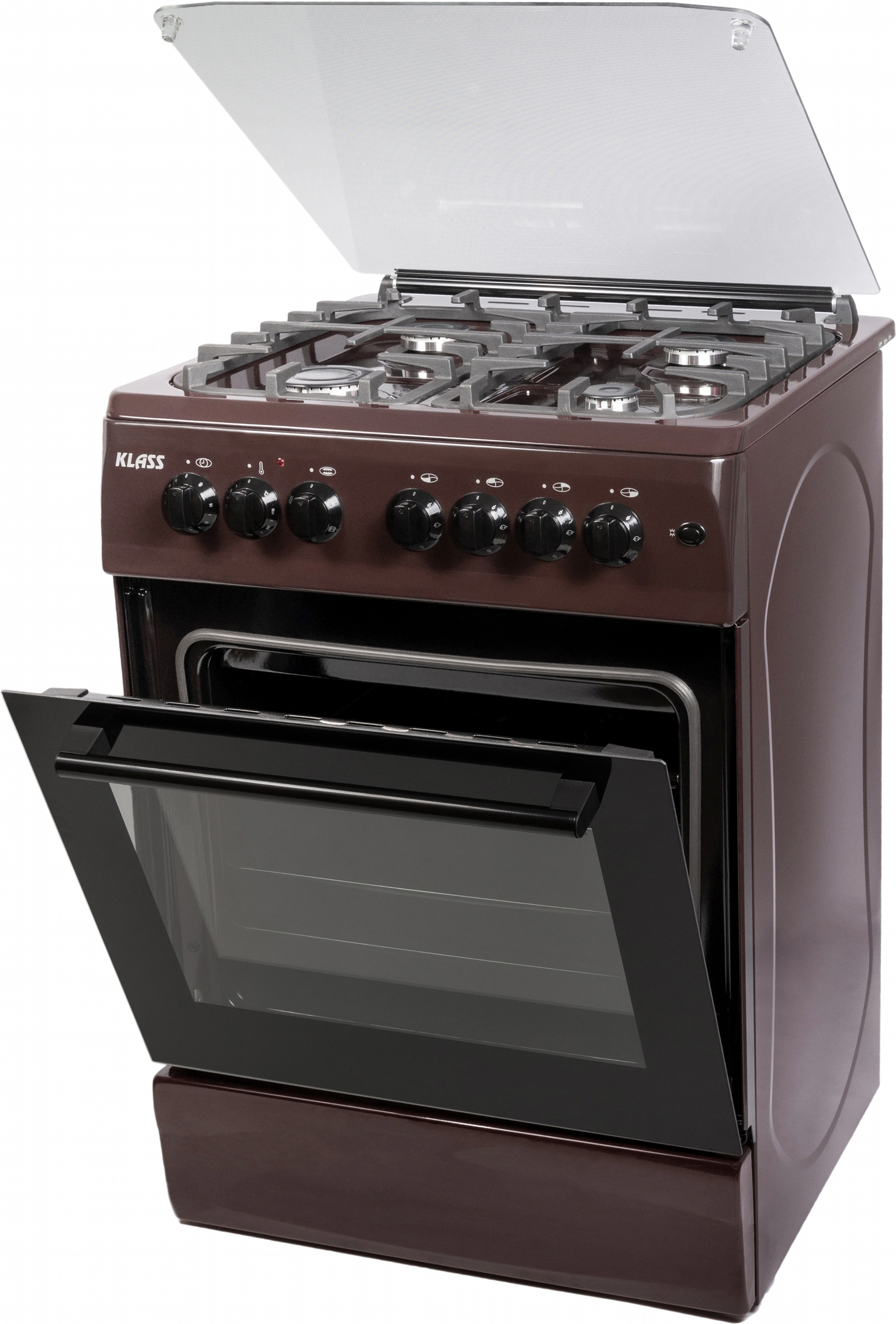 

Комбинированная плита KLASS T 5408 E4 D.BROWN