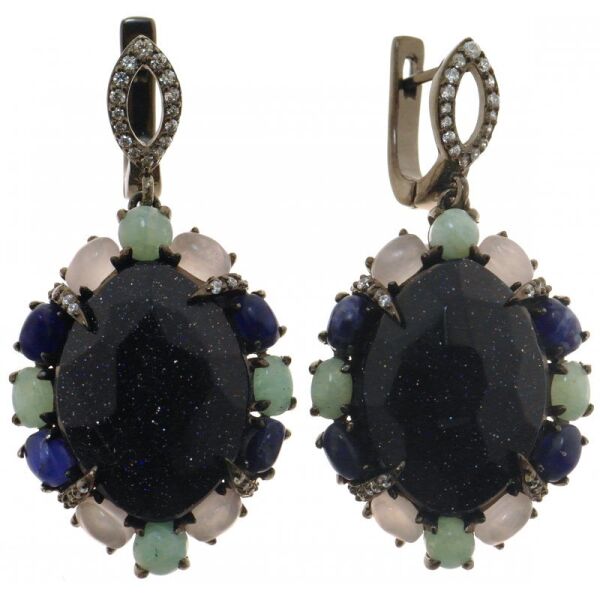 

Серебряные серьги "Abelie"