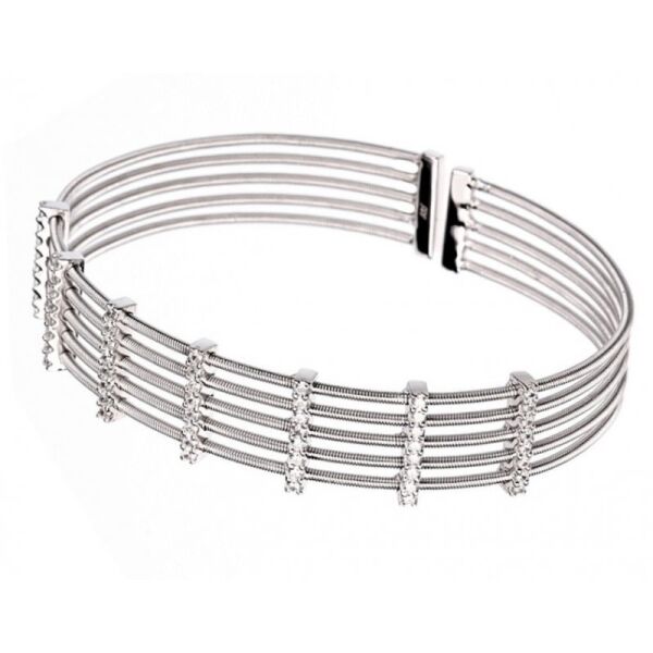 

Серебряный браслет "Strings"