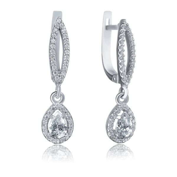 

Серебряные серьги 82022б