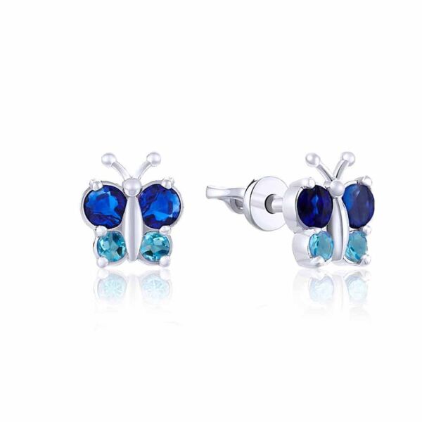 

Серебряные серьги гвоздики с фианитами 82566с/s