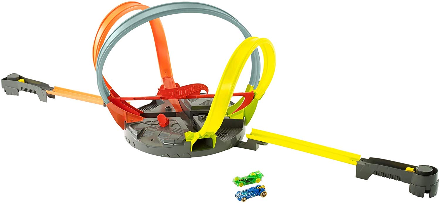 

Игровой набор Моторизованный трек Хот Вилс Революционные гонки Hot Wheels Roto Revolution Track Playset (FDF26)