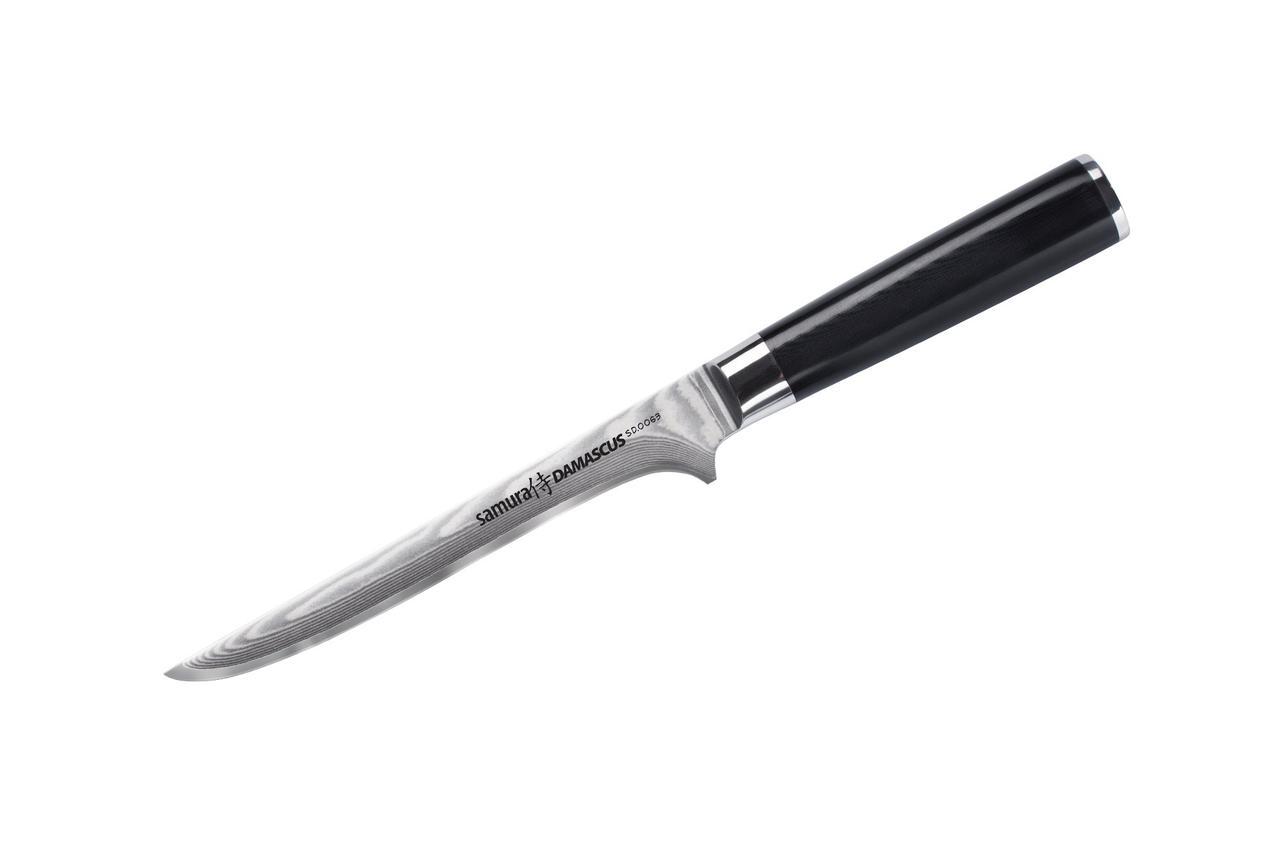

Нож кухонный обвалочный Samura Damascus, 165 мм