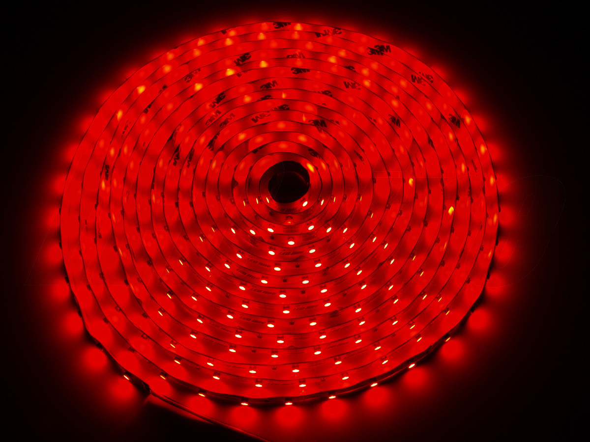 

Cветодиодная лента UKC AG 5м Red 300 SMD 3528 диодов влагозащищенная
