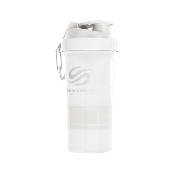 SMARTSHAKE 20OZ JAY Cutler Shaker Cup Bottle Clear Black 3 in 1