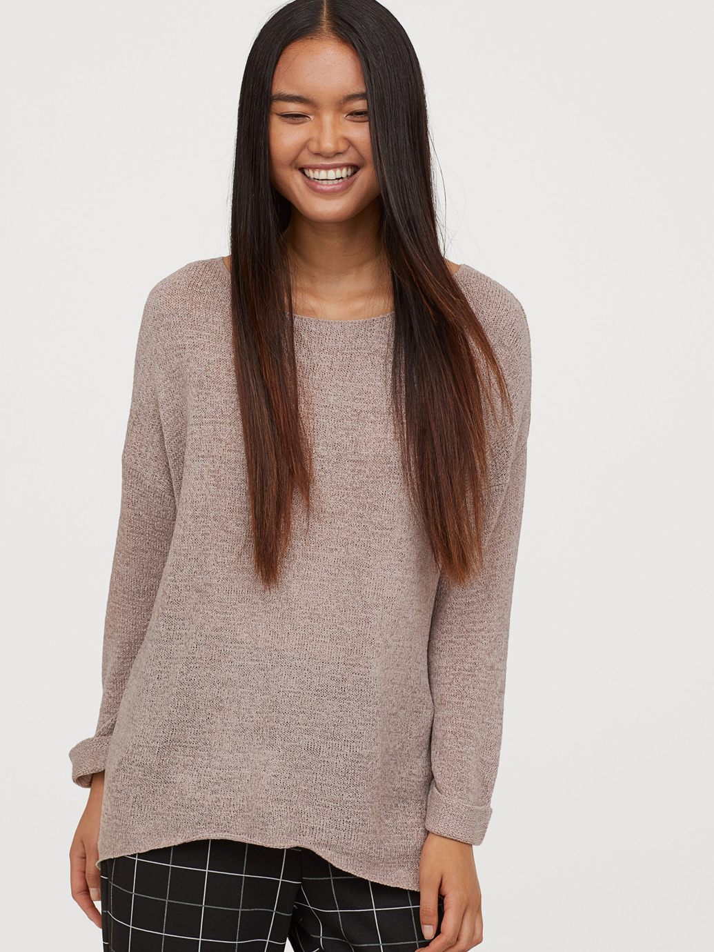 

Туника H&M KK6782800 XL Бежевая