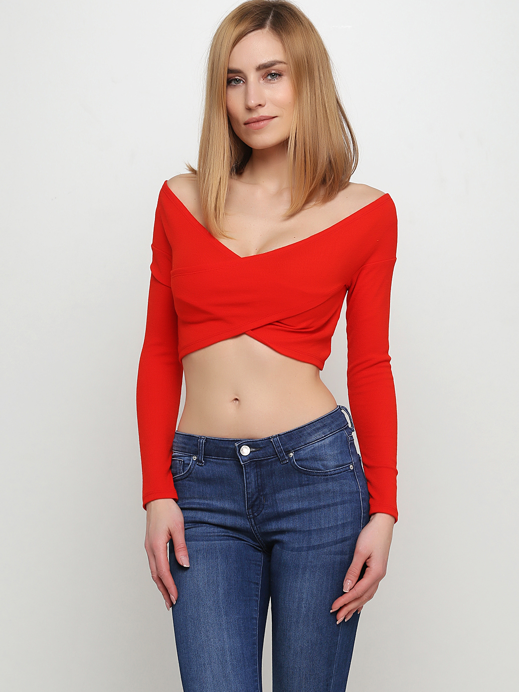 

Топ H&M KK6416667 S Красный