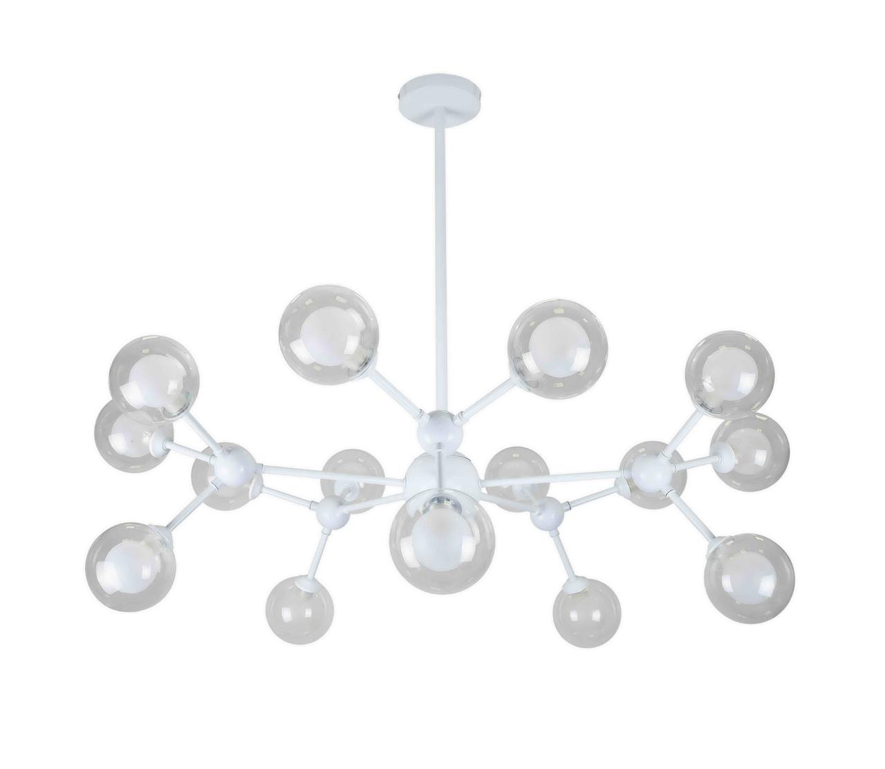 

Люстра молекула в стиле лофт Levistella 7526083-15 WH