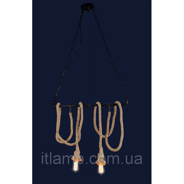 

Люстра лофт с канатами Levistella 758D863-2