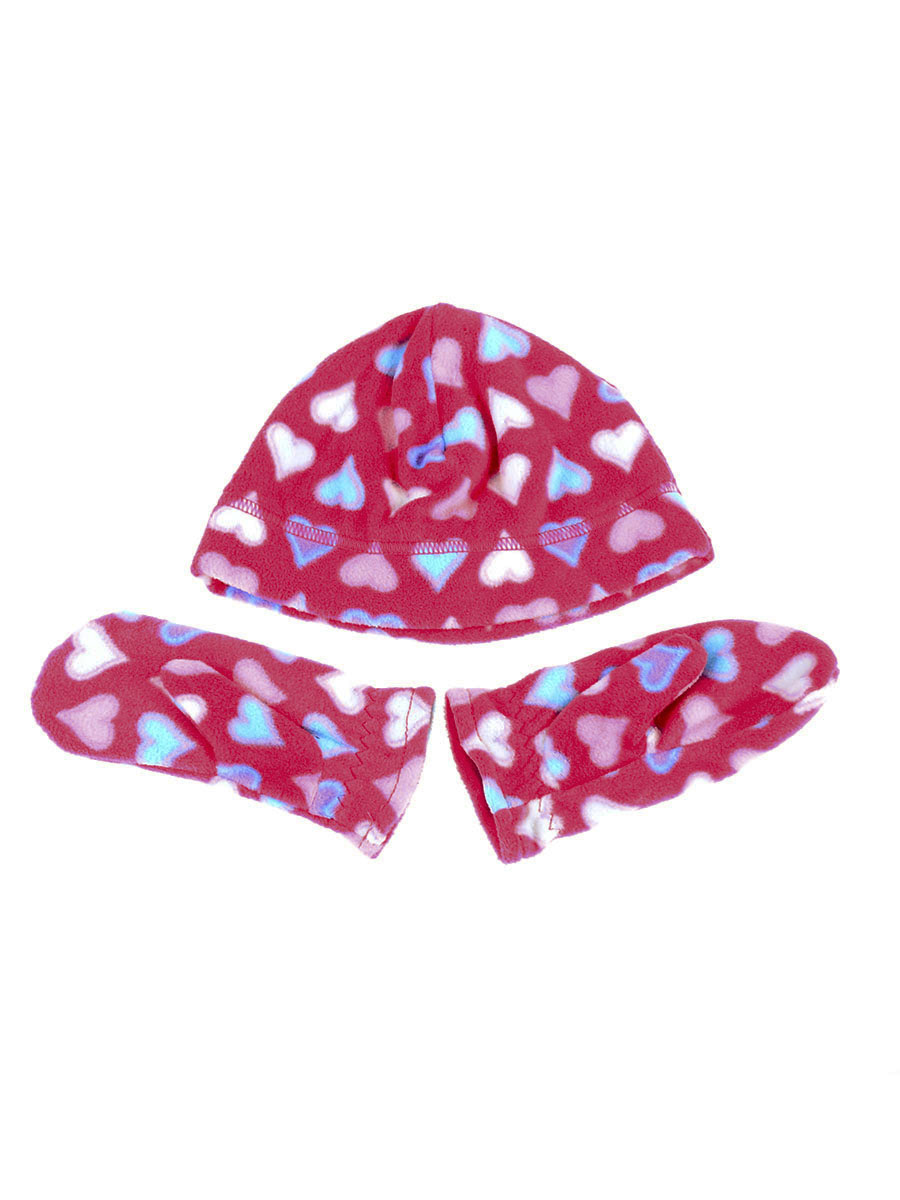 

Шапка+варежки Walmart  Розовый 5001701, Шапка+варежки Walmart One size Розовый 5001701