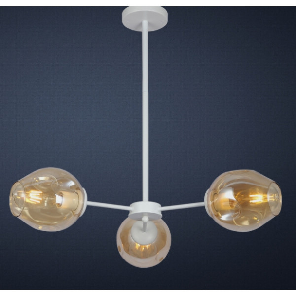 

Люстра молекула Levistella 7526039-3 WH+BR