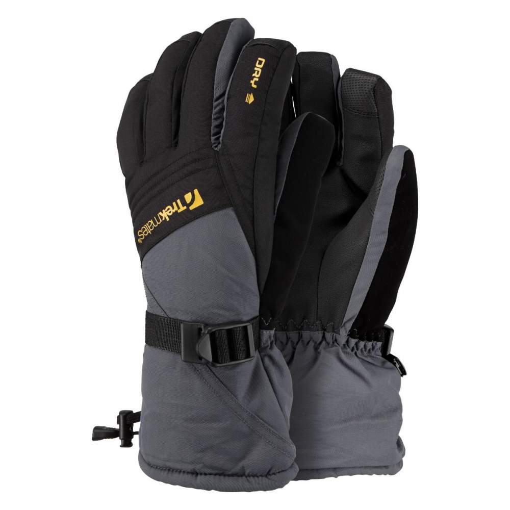 

Рукавиці Trekmates Mogul Dry Glove Mns S чорні/сірі