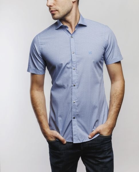 

Рубашка приталенная Frantini TP14703, Рубашка приталенная Frantini TP14703 3XL