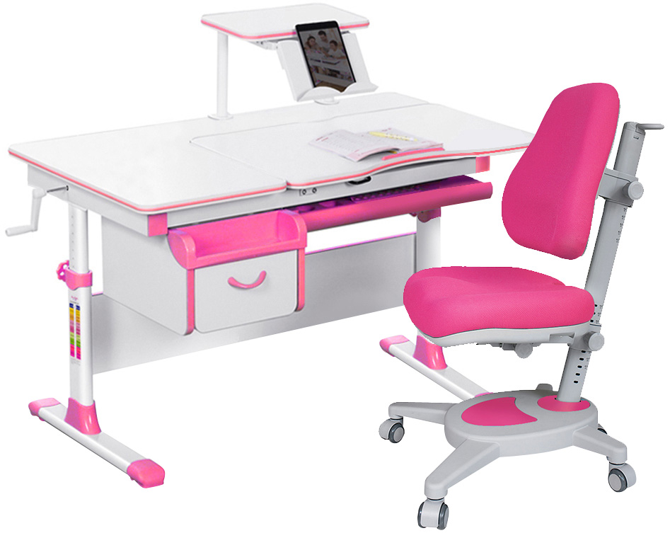 

Комплект Evo-kids Evo-40 PN + кресло Y-110 KP Розовый (Evo-40 PN + Y-110 KP)