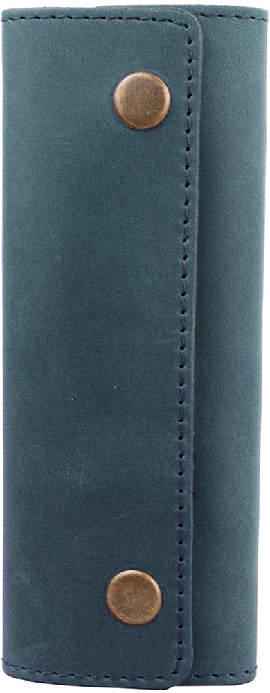 

Мужская ключница кожаная DNK Leather DNK-Keys-Lcol.B Голубая