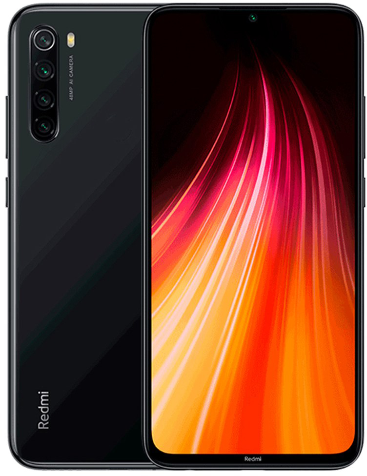 Мобильный телефон Xiaomi Redmi Note 8 4/64GB Space Black (Международная ...
