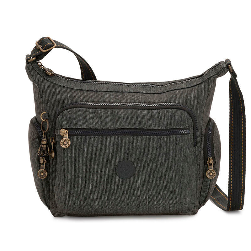 

Женская сумка Kipling Peppery Gabbie Black Indigo 12л