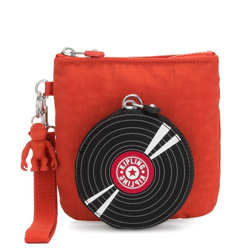 

Косметичка Kipling Graphic Playfull Purse Funky Orange + монетница