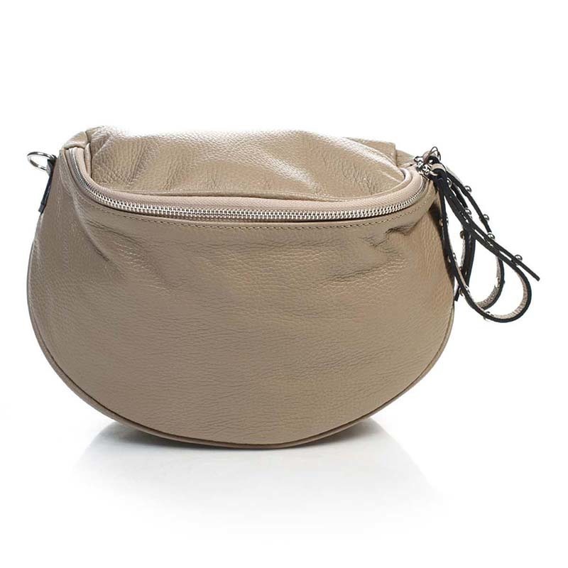 

Кожаный клатч Italian Bags Таупе