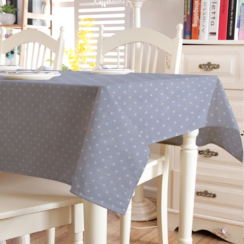 

Скатерть в горошек Time Textile Sevilla Smoke Серый TT131249 140x200