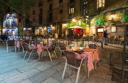 

Фотообои Сhameleons Кафе, столики (451485265)