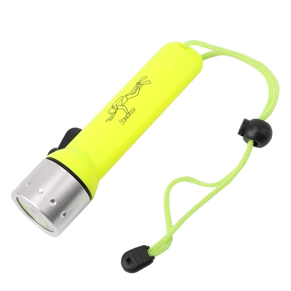 

Ручной фонарь подводный для подводного плавания, дайвинга и охоты UKC NP PF 02 Yellow