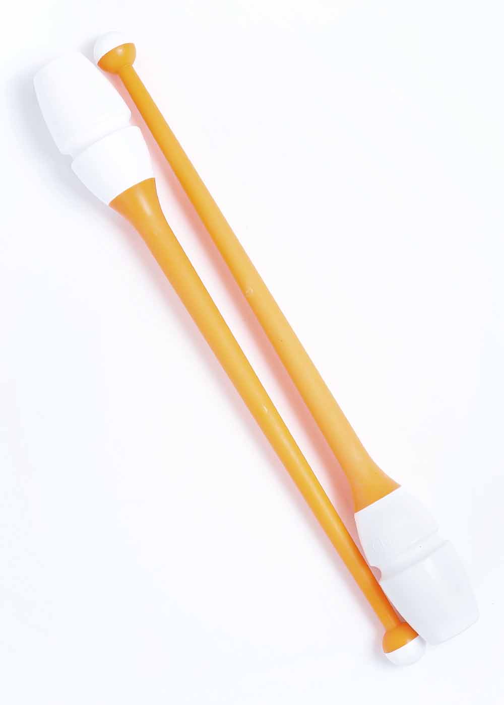 

Булавы для гимнастики CHACOTT 65204 36.5см пластик+резина 36.5cm White - Apricot (CC65204)