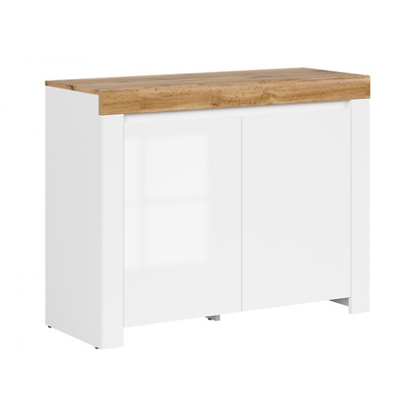 

Комод KOM2D в гостиную, в детскую, в спальню из ДСП Holten BRW (Black Red White) Польша