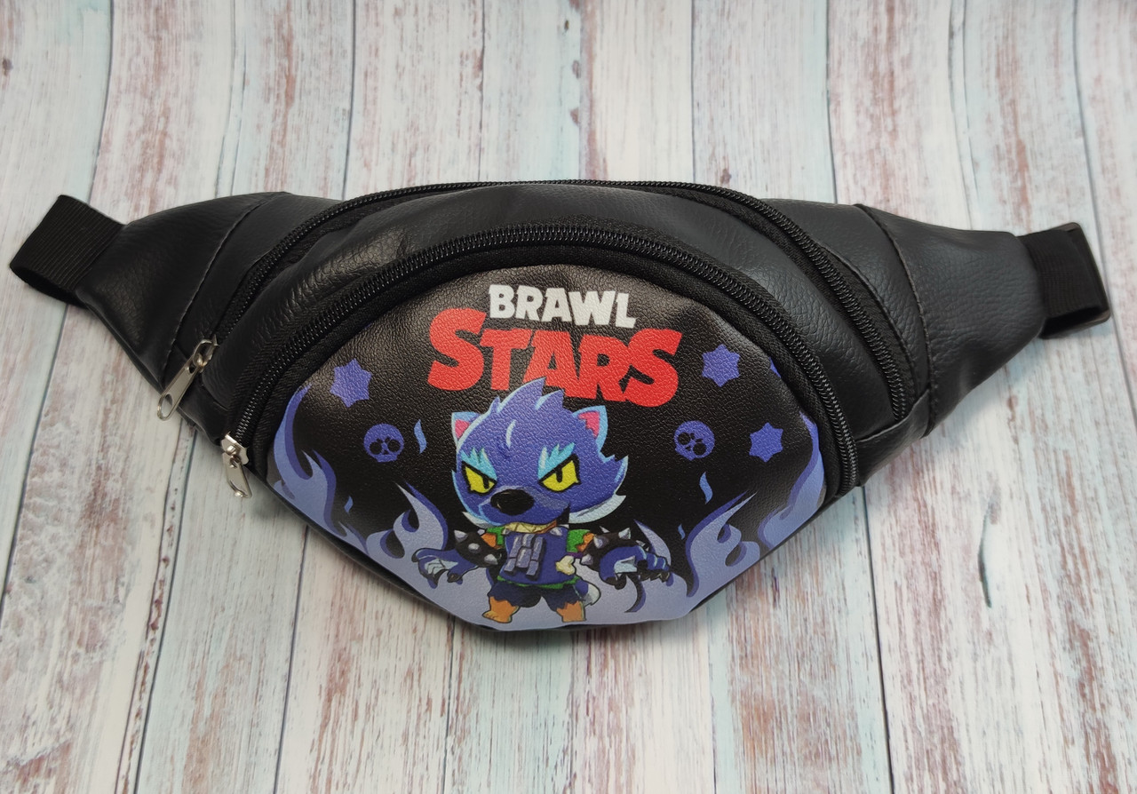

Бананка Fashion Brawl stars Леон оборотень Черная (4341-5)