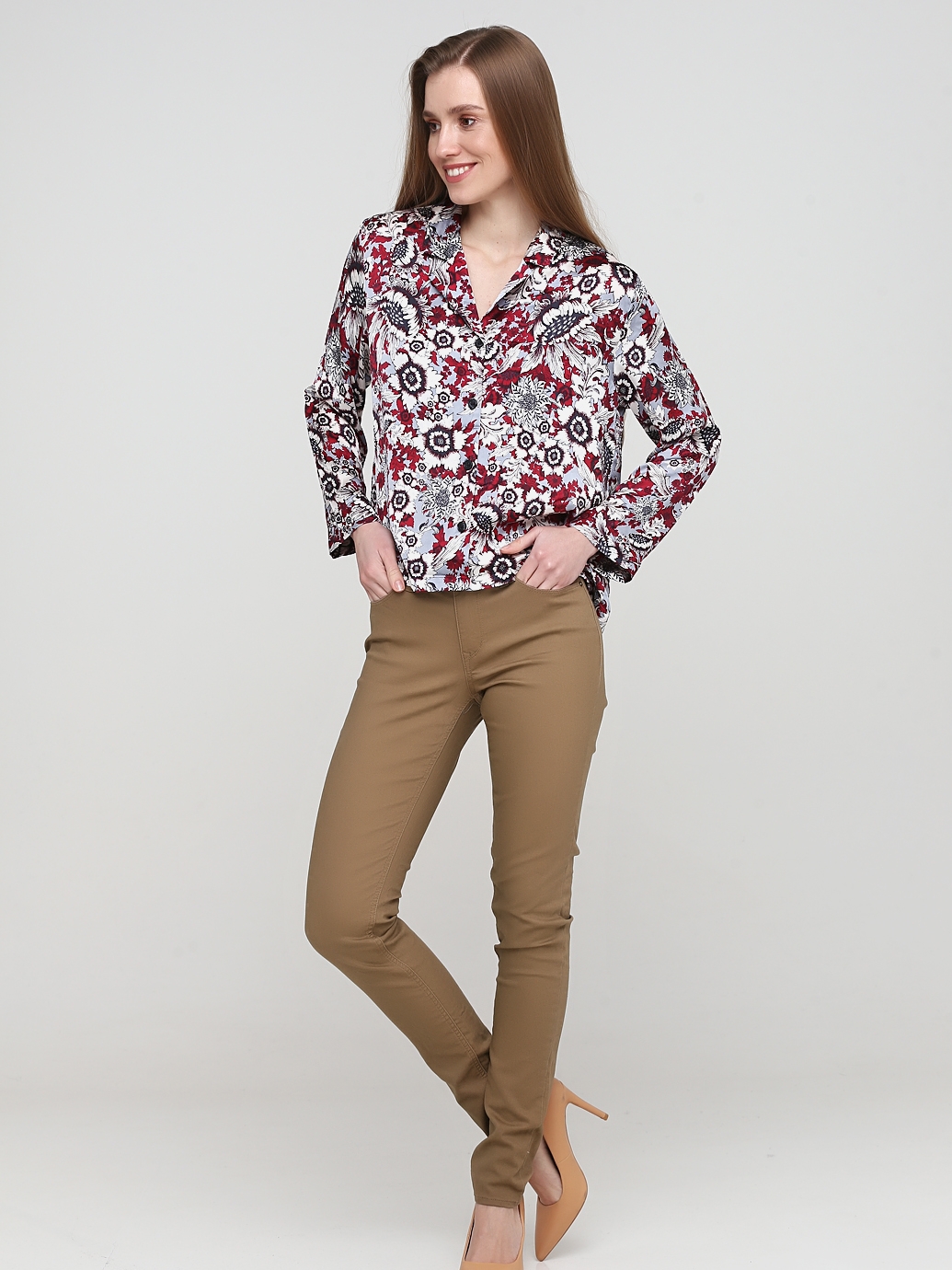

Джинсы H&M 0298178_кори 38 Светло-коричневые