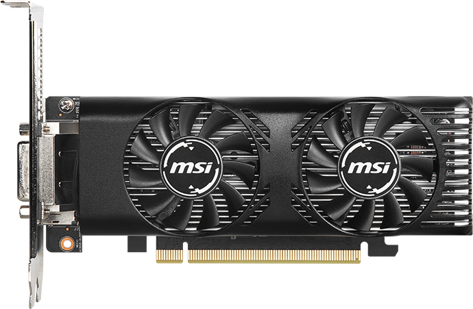 

MSI PCI-Ex GeForce GTX 1650 Low Profile OC 4GB GDDR5 (128bit) (1695/8000) (DVI-D, HDMI, DisplayPort) (GTX 1650 4GT LP OC)