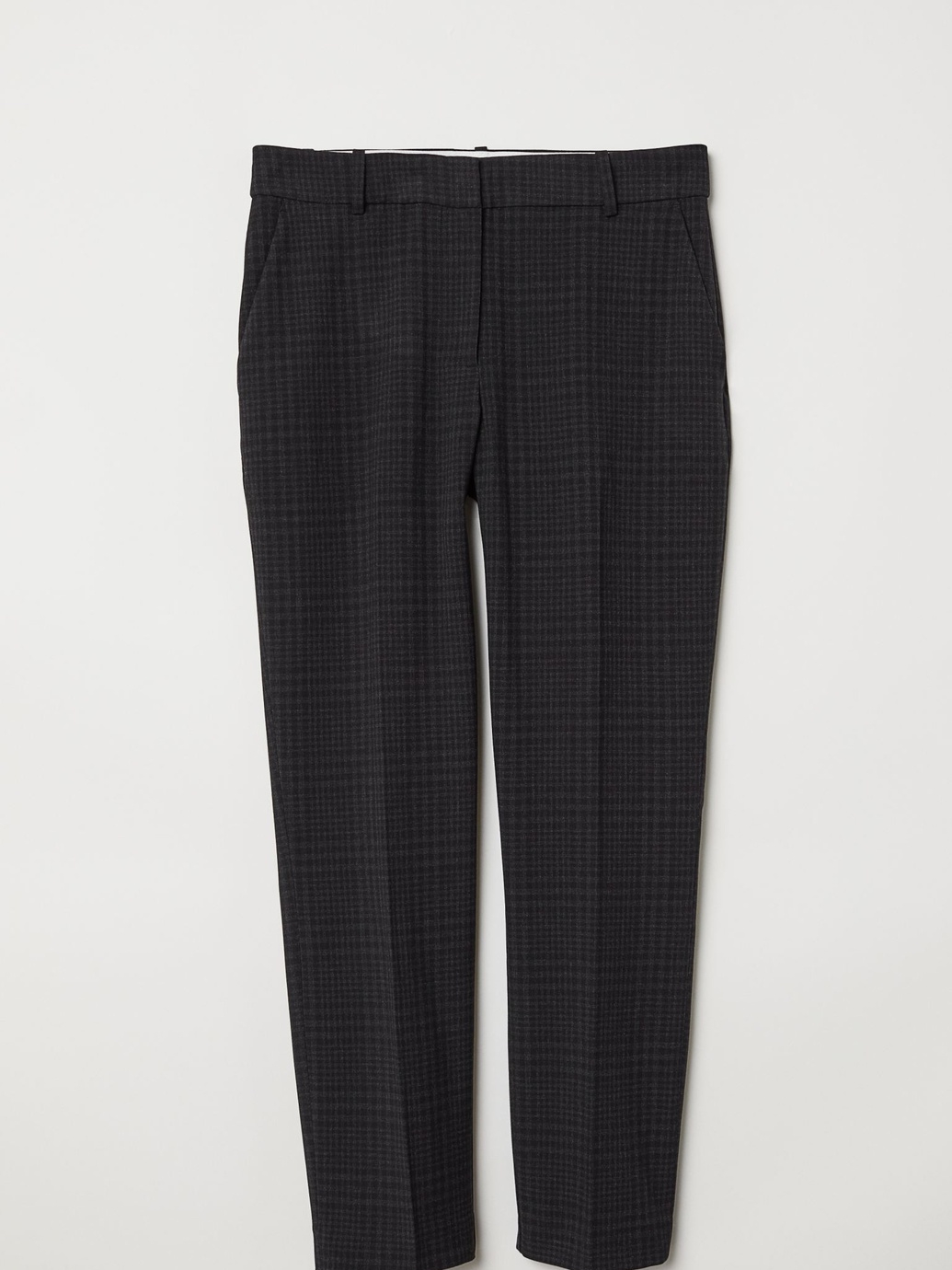 

Брюки H&M 0524825_мелк.клетка W32 Черные