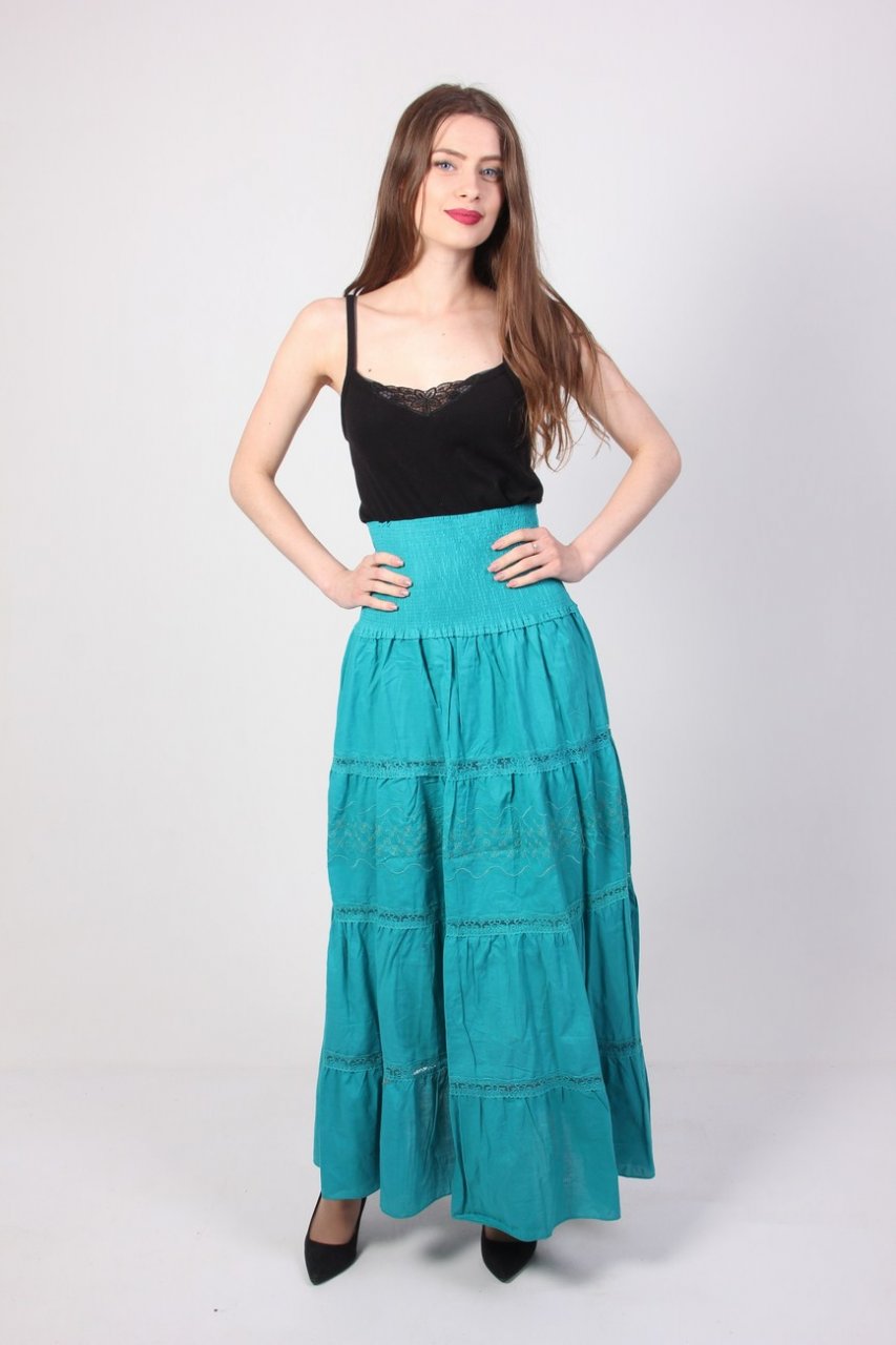 

Юбка женская XIAOJI 1379 (Бирюзовый S/M)
