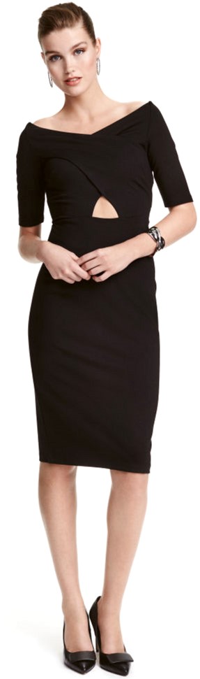 

Платье H&M 2hm053300163 36 Черное
