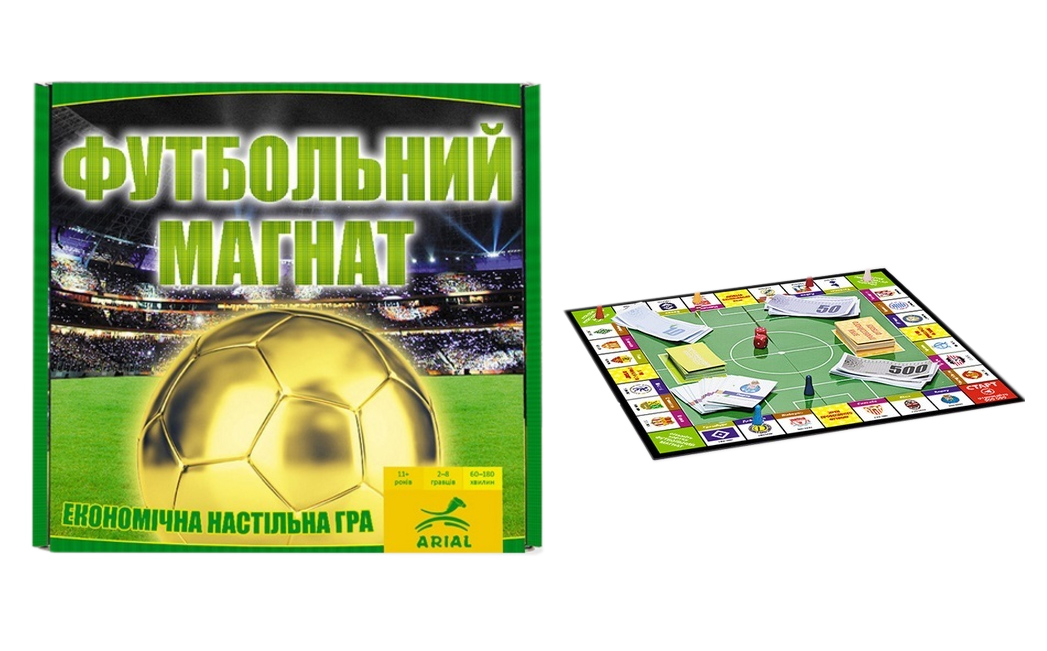 

Настольная игра Футбольный магнат Arial (20453) (55399)