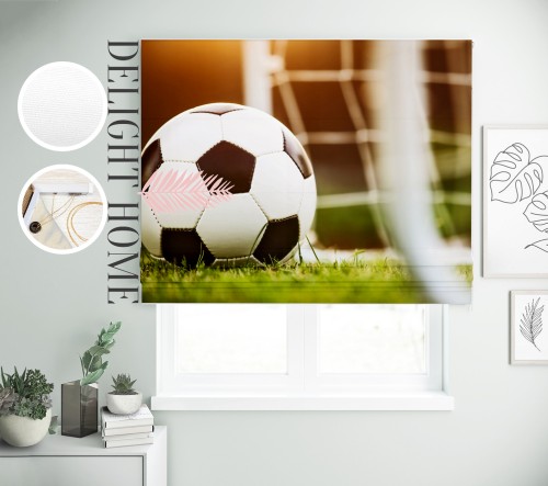 

Римская штора с фотопечатью 10-050 система Light I&H Джуси велюр 220*170 см