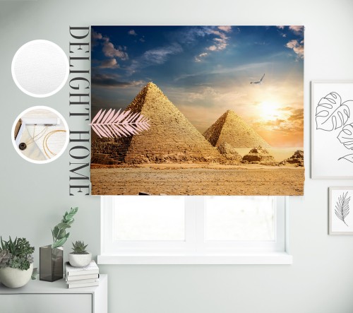

Римская штора с фотопечатью 05-681 система Light I&H Джуси велюр 250*170 см