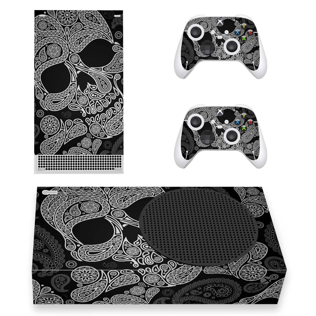 

Виниловые наклейки на Xbox Series S и геймпады Skull Microsoft игровая консоль Skin (PV6003)