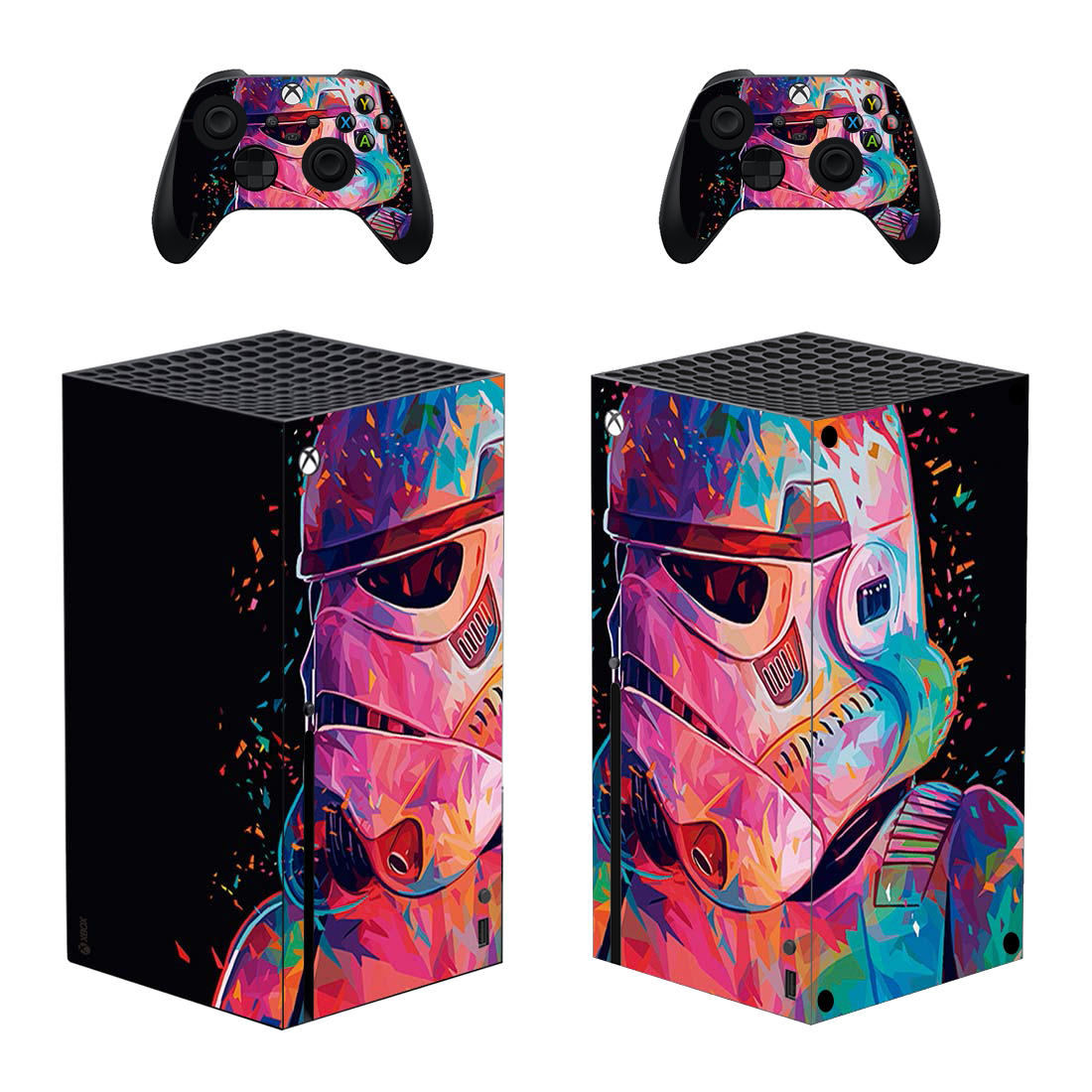 

Виниловые наклейки на Xbox Series X и геймпады Star Wars Microsoft игровая консоль Skin (PV6052)