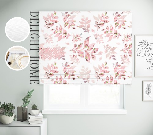 

Римская штора с фотопечатью 02-057 система Light I&H Джуси велюр 40*170 см