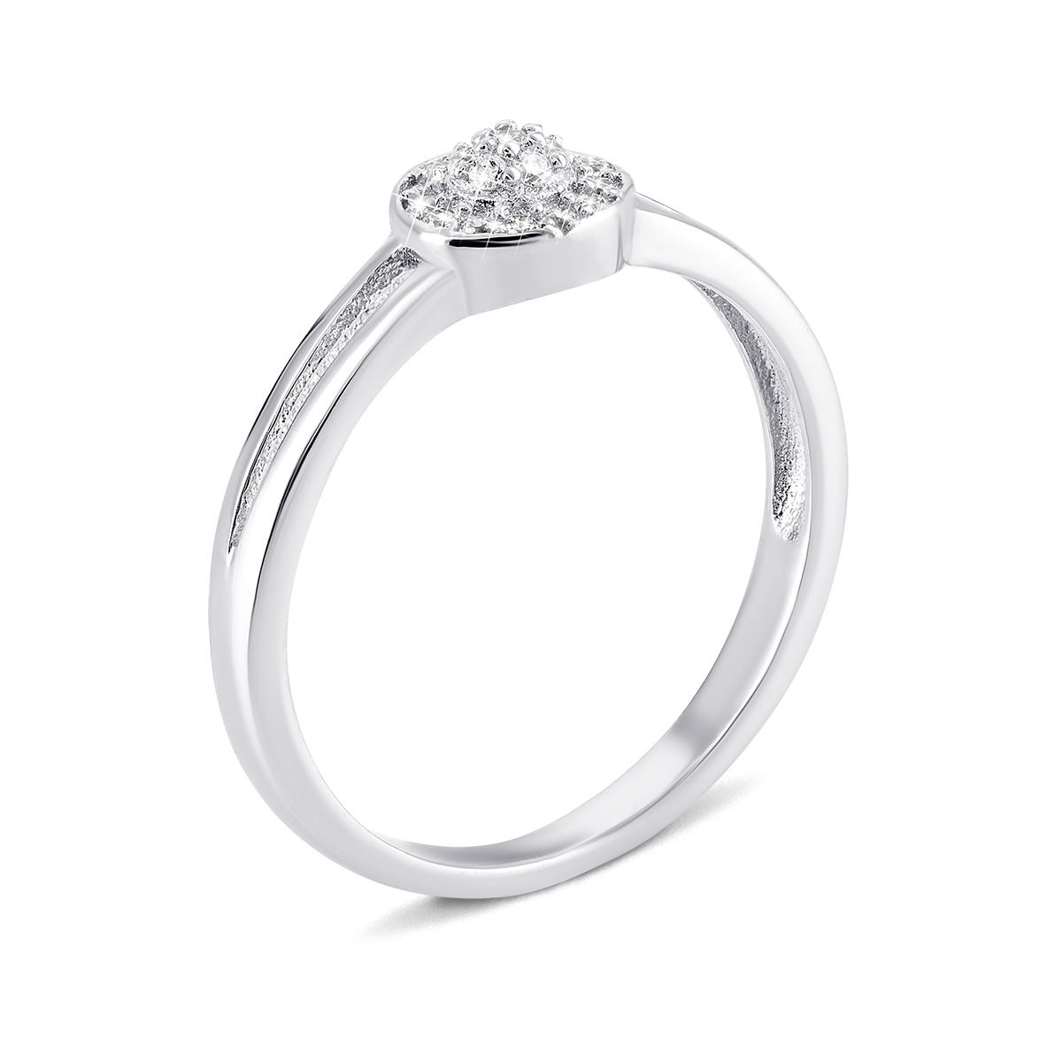 

Серебряное кольцо с фианитами 16.5 размер 1RI57178-R