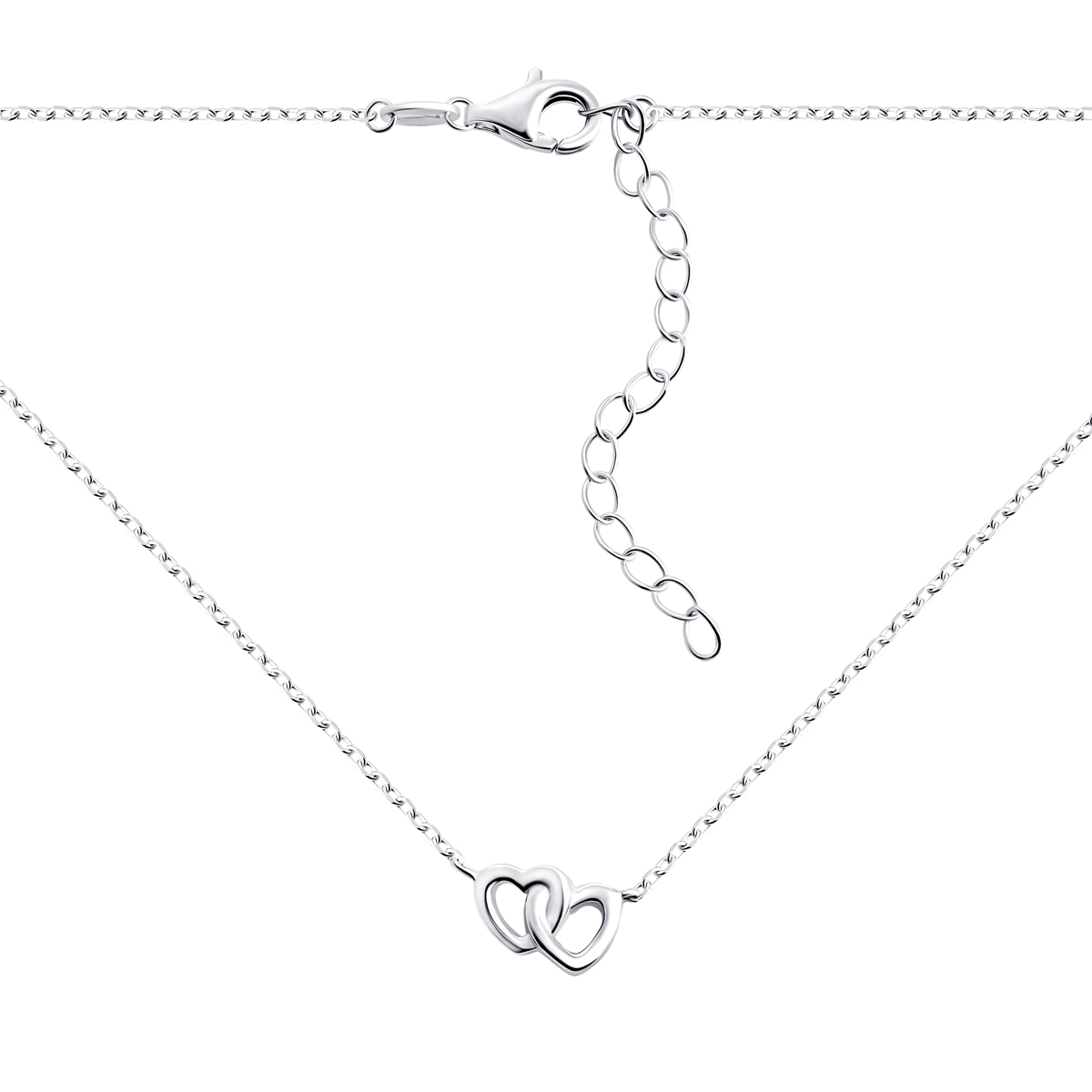 

Серебряное колье Сердце PSS1298N