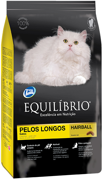 

Сухой корм для взрослых длинношерстных котов Equilibrio Cat Adult Long Hair с курицей и рыбой 15 кг (857848116345)