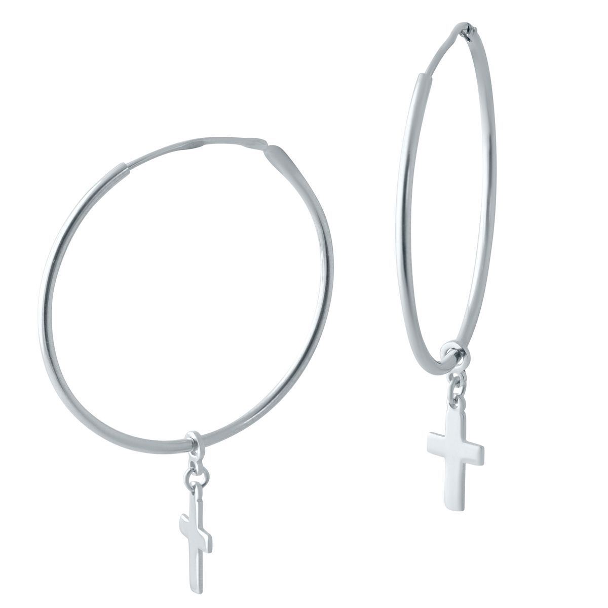 

Серебряные серьги SilverLine без камней