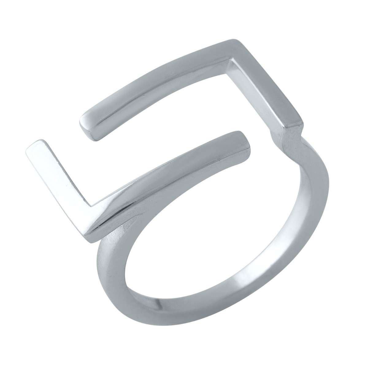 

Серебряное кольцо SilverLine без камней 16.5 размер