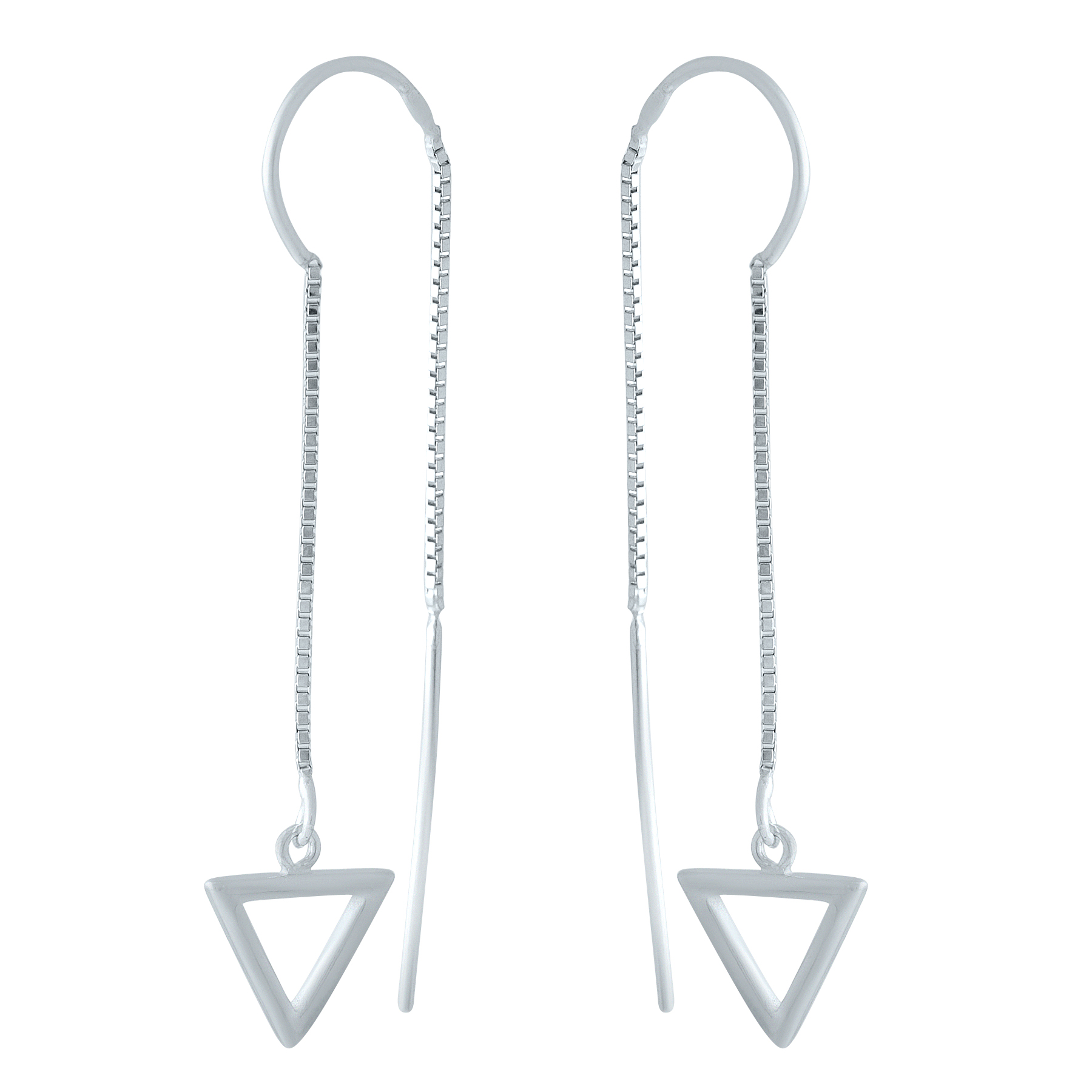

Серебряные серьги SilverLine без камней