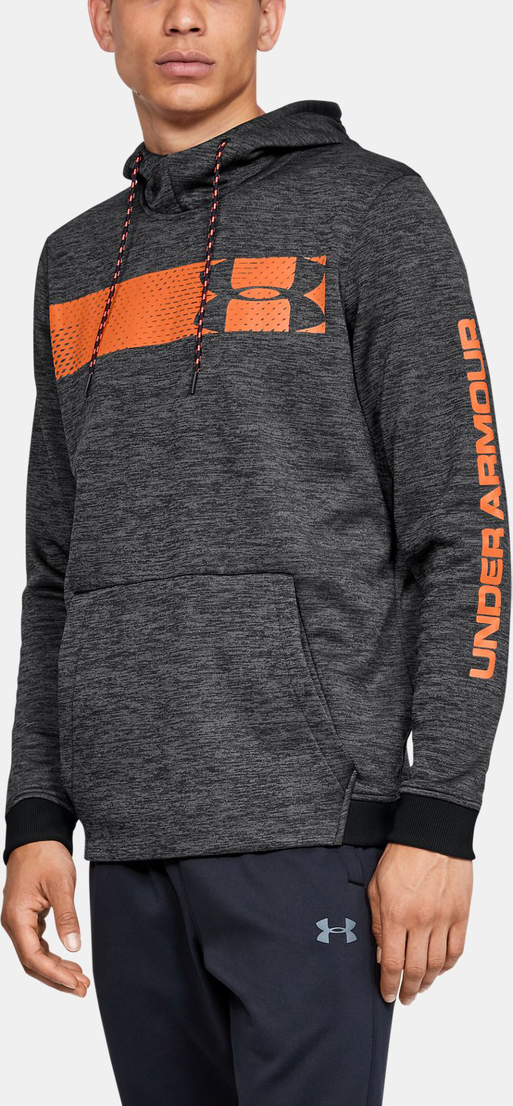 

Худи Under Armour Af Po Hoodie Bar Logo Graphic 1345322-002 S Черное