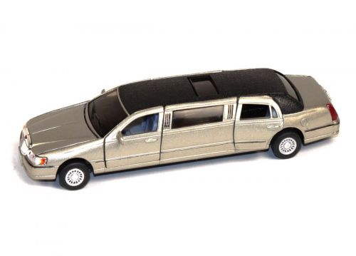 

Игрушечная инерционная металлическая машинка Лимузин Kinsmart Lincoln Town Car Stretch белый (KT7001W)