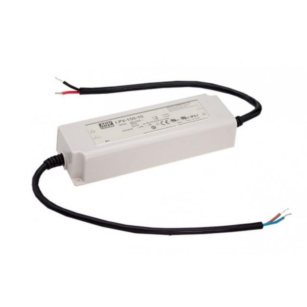 Блок питания для светодиодной ленты Mean well 24В 150Вт IP67 LPV-150-24 .